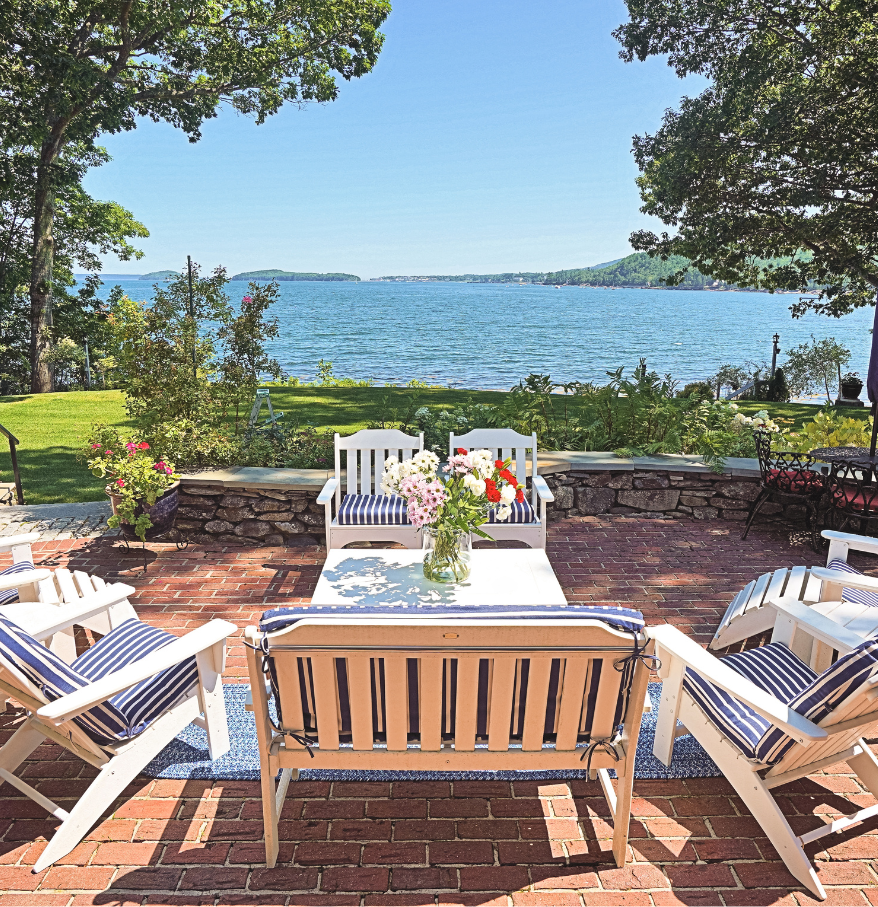 Ocean view from patio of Oceansedge